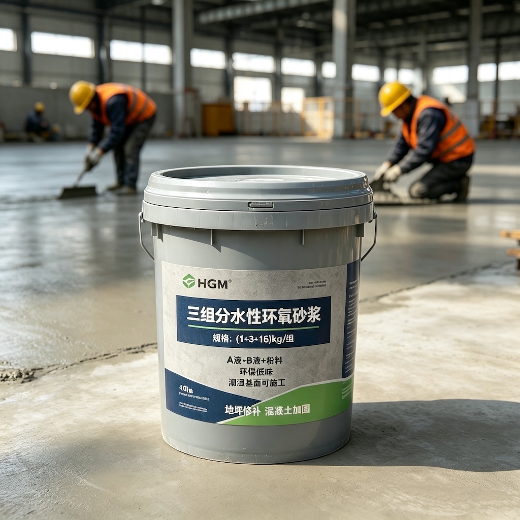 卢龙三组份水性环氧砂浆